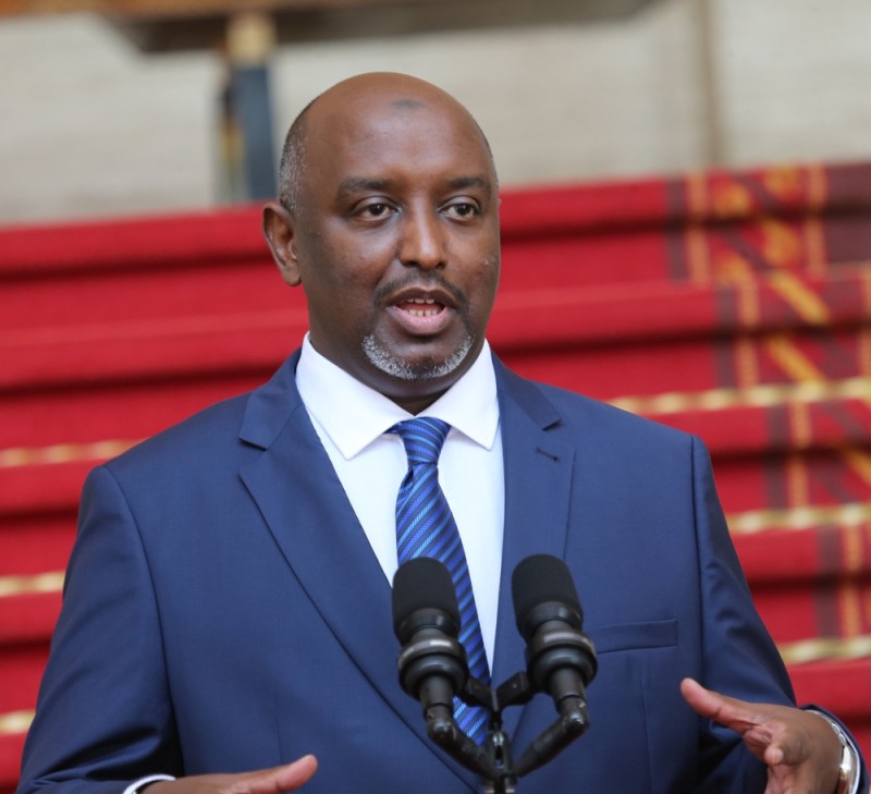 Mohamed Bourhan Ali, le diplomate djiboutien. (Ph: Poro Dagnogo)