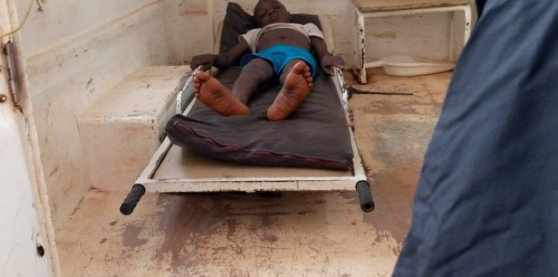 Le blessé a été pris en charge par l'hôpital de Ouangolodougou. (DR)