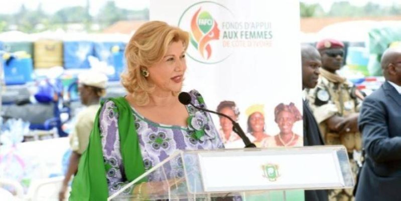 La Première dame, Dominique Ouattara, fera une remise de chèques Fafci. (Ph: Dr)