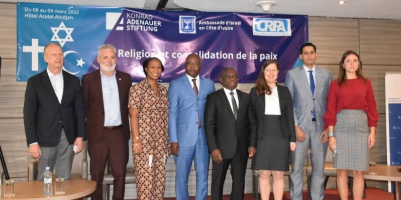 Le ministre de la Réconciliation et de la Cohésion nationale et les partenaires techniques de l’évènement ont jeté les bases d’une Côte d’Ivoire réconciliée par la religion. Ce sera à travers des ateliers de réflexion, des panels et autres.(DR)