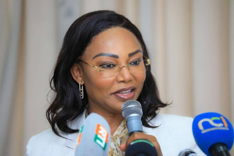 La Ministre de la Femme, de la Famille et de l'Enfant. (Ph:Dr)