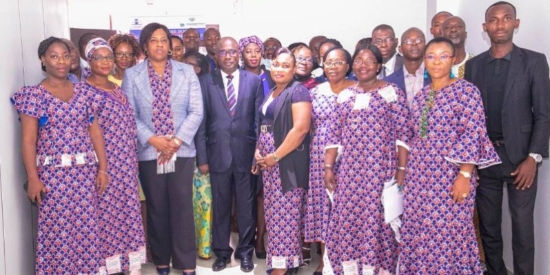 Les femmes à l'honneur au ministère de l'Hydraulique. (Ph: Dr)