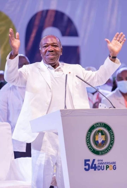 Ali Bongo, candidat à sa propre succession. (Ph:Dr)