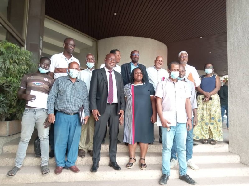 Secrétaire Exécutive du Conseil National de Lutte contre la Vie Chère (CNLVC), Dr Ranie-Didice Bah-Koné a invité les représentants des commerçants présents à véhiculer l’information