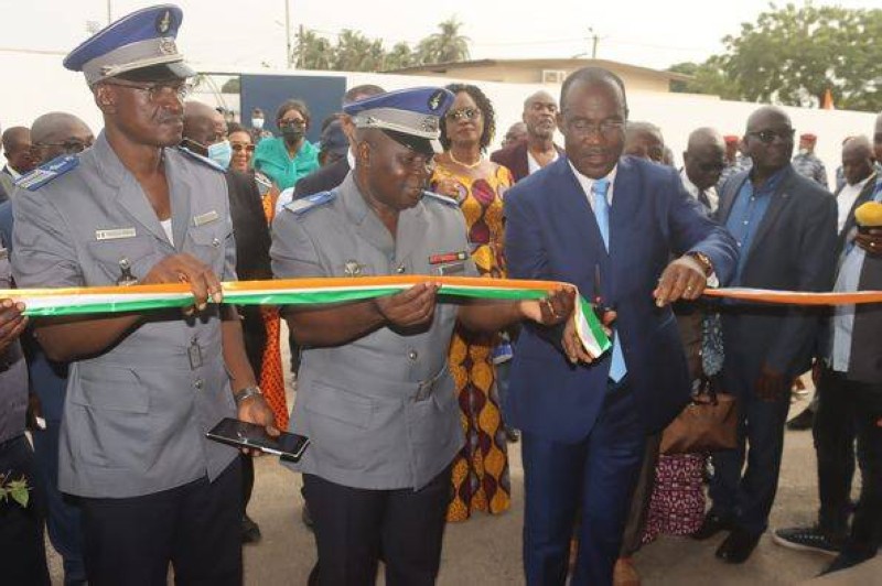 Le bâtiment abritant la brigade  de gendarmerie a été officiellement inauguré. (Ph:Dr)