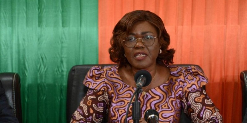 La ministre du Plan et du Développement, Nialé Kaba. (Ph: Dr)