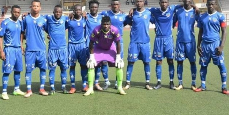 L'Equipe du stade d'Abidjan. (DR)