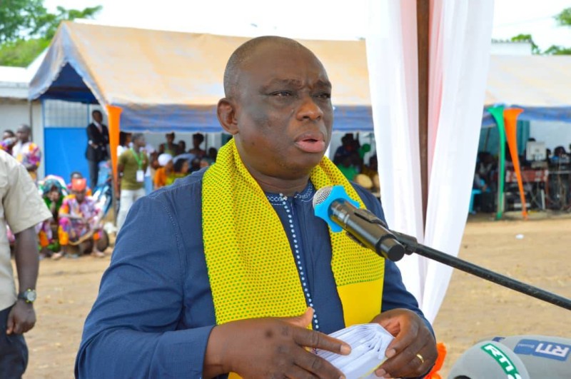 Le ministre Kouadio Konan Bertin prône la cohésion. (Ph: Dr)