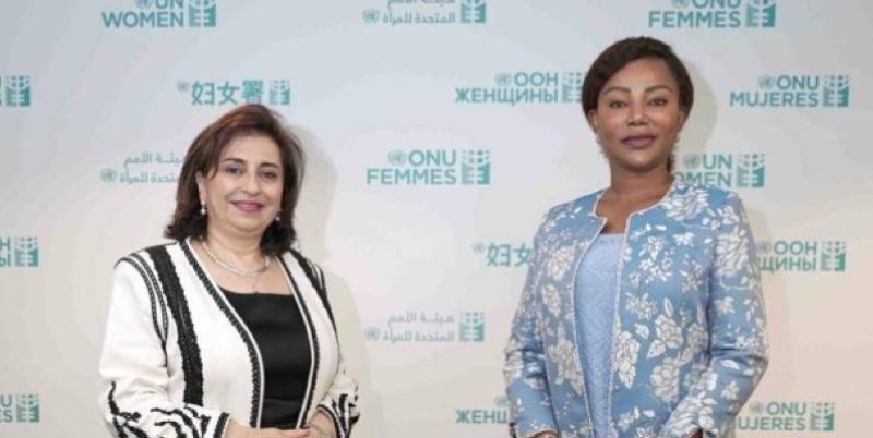 Séance de travail avec la directrice exécutive d'Onu Femmes. (Ph: Dr)