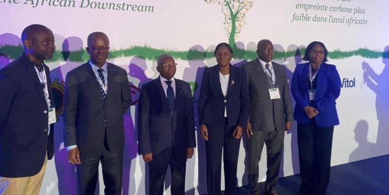 La délégation ivoirienne présente à l'assemblée générale annuelle statutaire de l'Association des raffineurs et distributeurs africains. (DR)