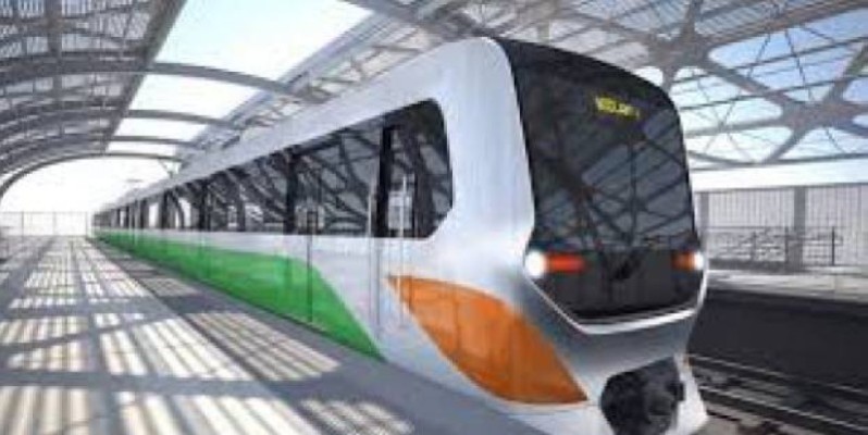 Le métro d'Abidjan est en bonne voie. (DR)