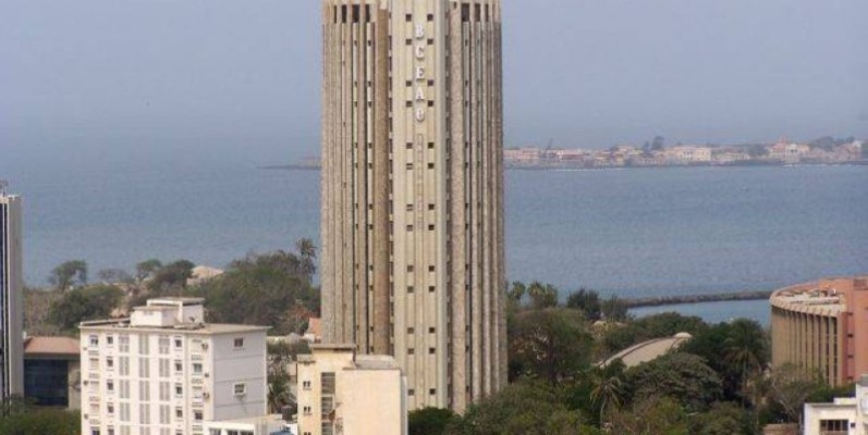 Siège de la Bceao, à Dakar, au Sénégal. (DR)