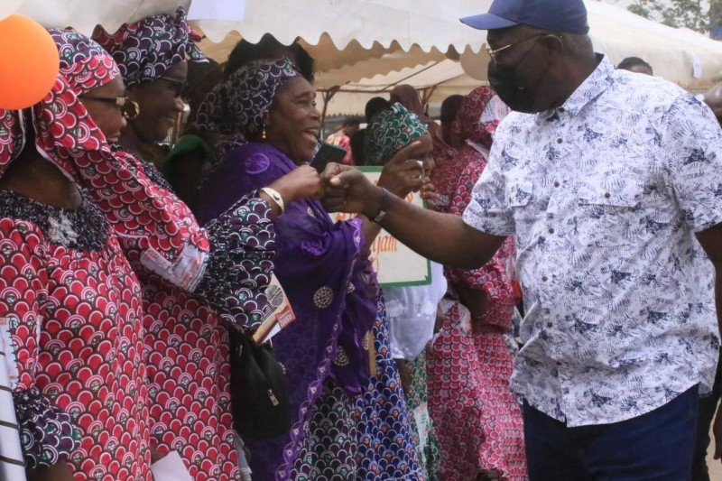 Les femmes étaient à l'honneur samedi à Adjamé. (Dr)
