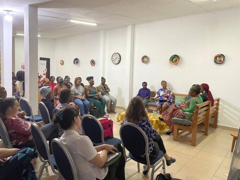 La ligue ivoirienne des droits de la femme (Lidef), en partenariat avec l’institut Français de Côte d’Ivoire ont donnés rendez-vous à la gent féminine pour discuter sur le féminisme en Côte d’Ivoire. (Dr)