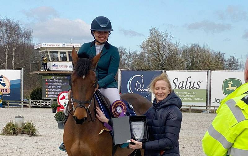 Rania Dindane, vainqueur du concours chez les 6-7 ans. (Ph : Dr)