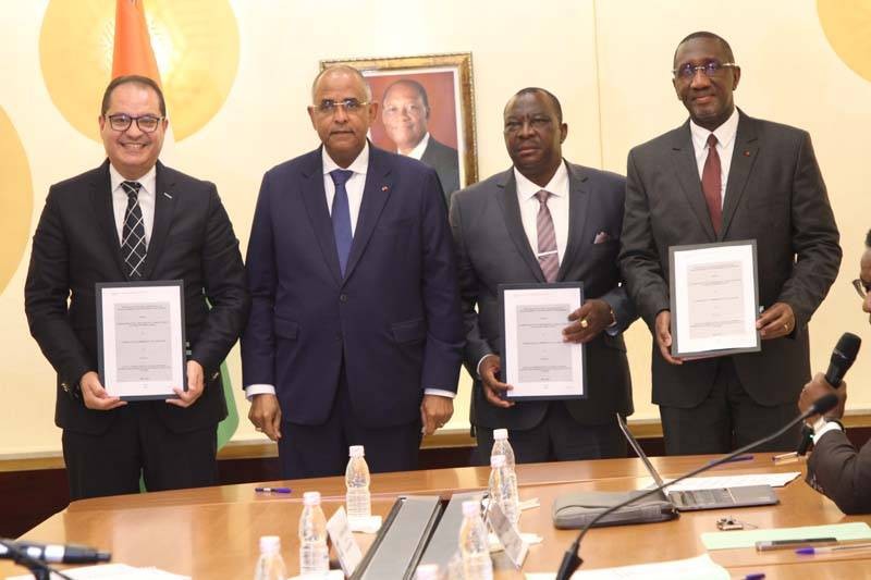 Le Premier ministre, Patrick Achi, a rehaussé de sa présence la cérémonie. (ph Joséphine Kouadio)