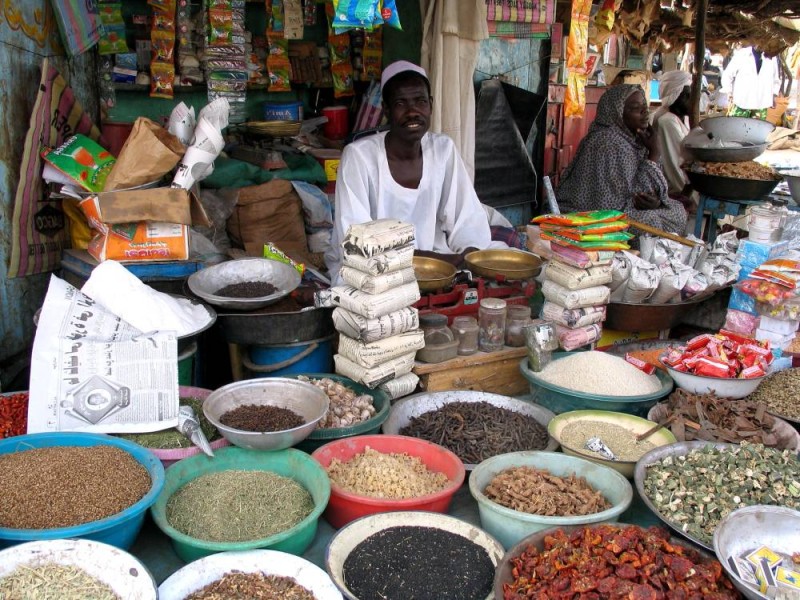 Une vue d'un marché. (Ph: Dr)
