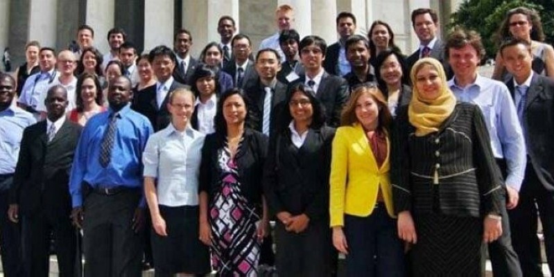 Les participants aux programmes d’échanges Fulbright. (DR)