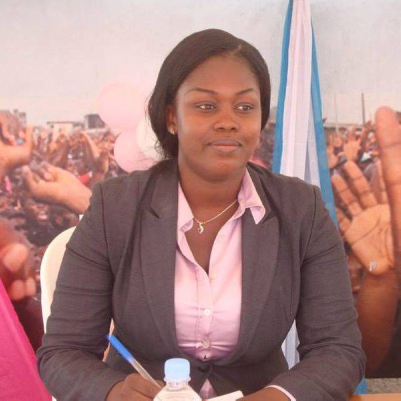 Ipou Jocelyne, candidate  à la Ligue des femmes du Ppa-CI.  (Dr)
