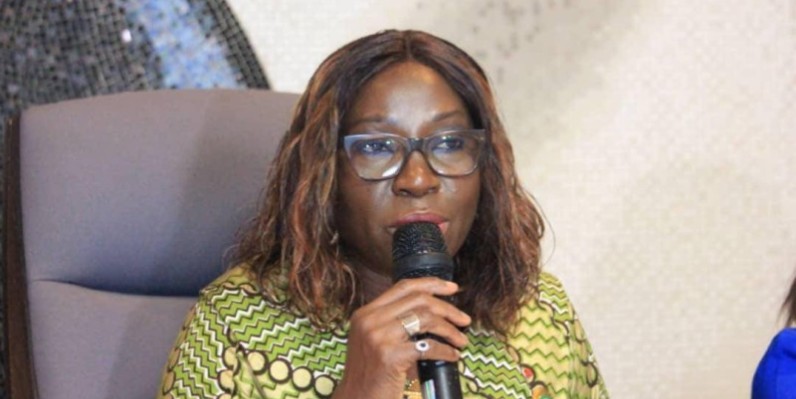 Mme Kandia Camara, maire de la commune d'Abobo. (DR)