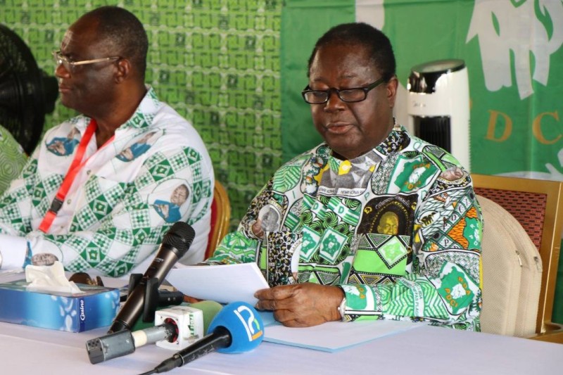Henri Konan Bédié, président du Pdci-Rda. (Ph:DR)