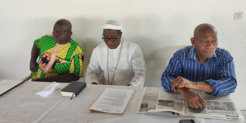L'auxilliare Loba Loba Zacharie appelle à l'unité au sein de l'église (DR)