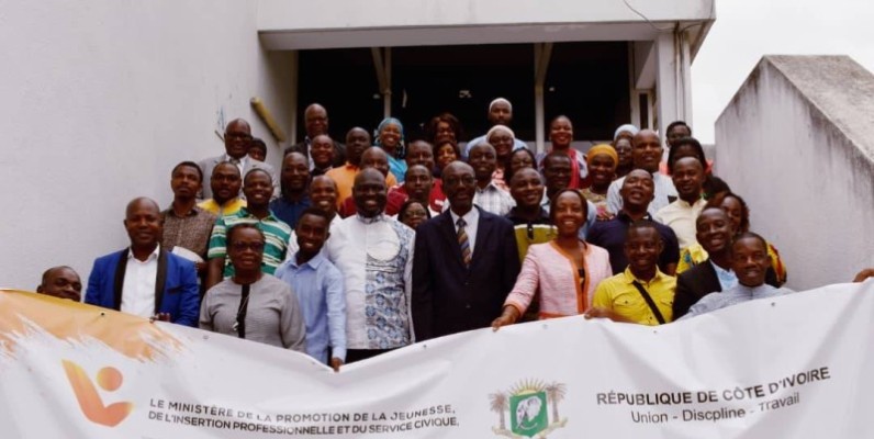 Photo de famille à l'issue de la formation. (DR)