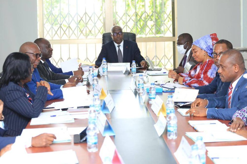 Le président David Musa Soro a présidé la session ordinaire de la Cn-Maep. (Dr)