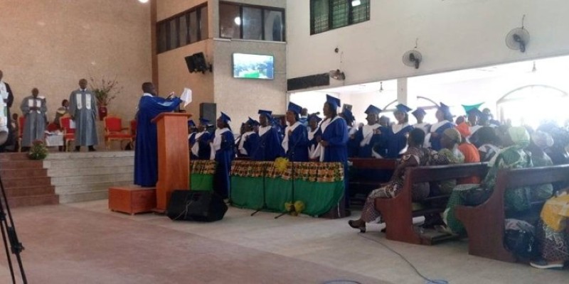 Les fidèles ont célébré cette fête notamment par des chants à la gloire de Dieu. (Dr)
