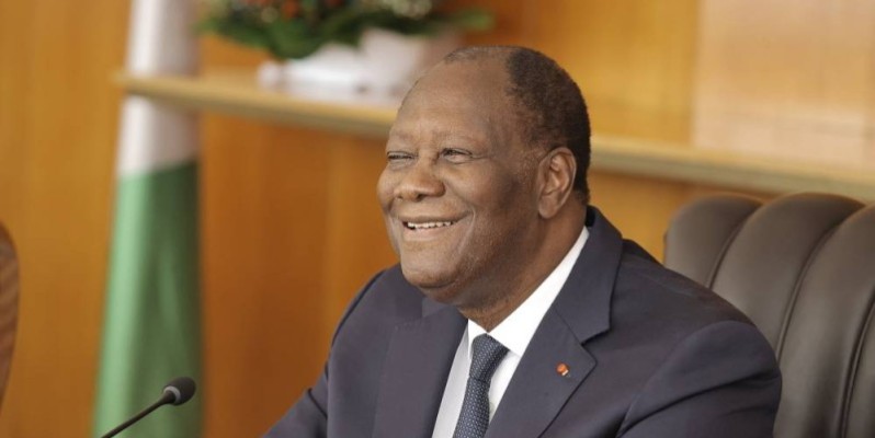 Alassane Ouattara, président de la République de Côte d'Ivoire. (DR)