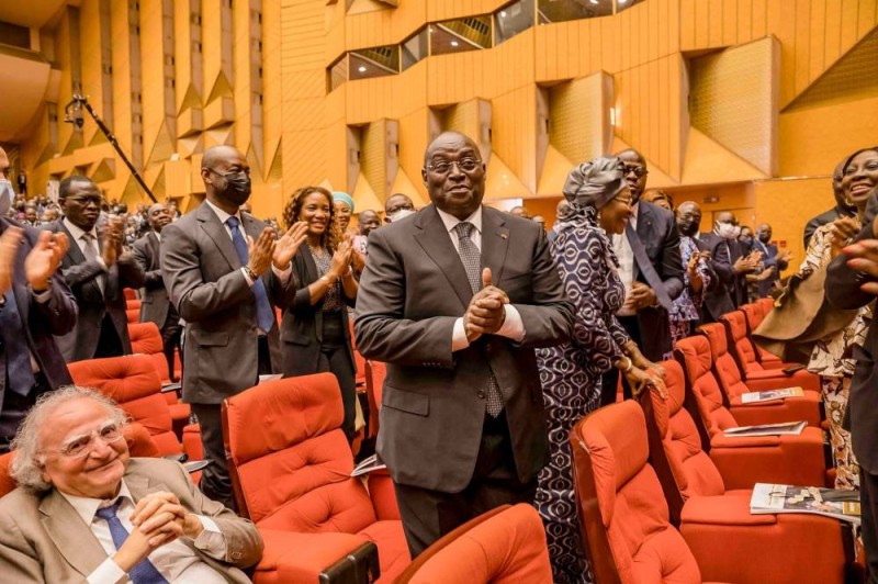Le nouveau Vice-président, Tiémoko Meyliet Koné, présenté officiellement par le Chef de l'Etat