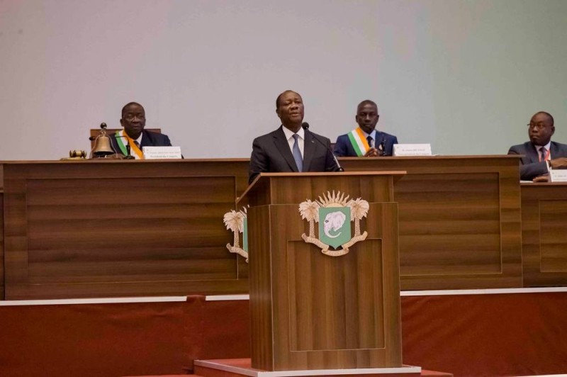 Le Président Ouattara