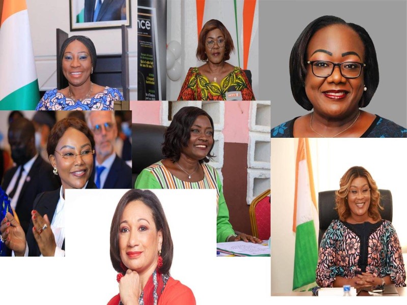Les 7 figures féminines du gouvernement Achi2