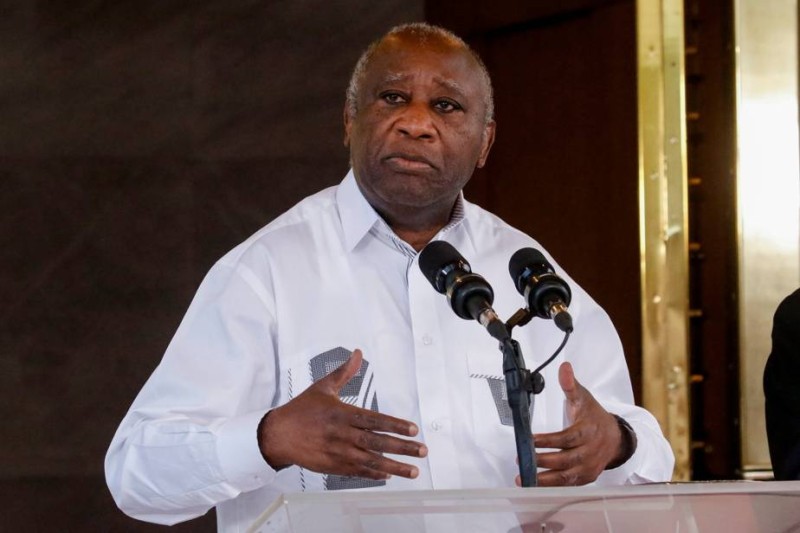 Laurent Gbagbo, président du Ppa-CI. (Dr)