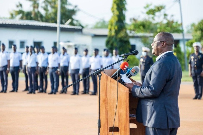 Le ministre d'Etat, ministre de la Défense Téné Birahima Ouattara