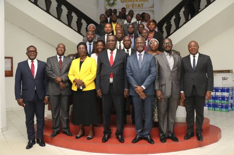 Ahoua N’doli Théophile a demandé aux musulmans de prier  pour le Président de la République, Alassane Ouattara. (DR)