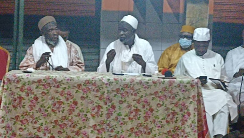 La communauté musulmane a prié pour la paix et la cohésion en Côte d’Ivoire. (Dr)