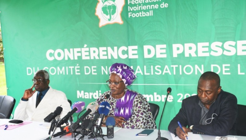 Mariam Dao Gabala, présidente du Conor (au centre). (Ph: Dr)