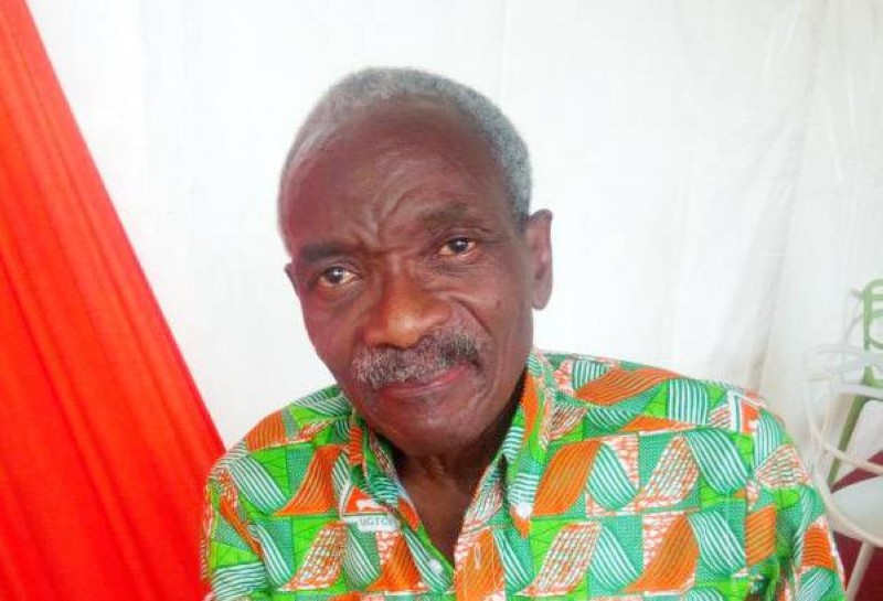 Le secrétaire général de l’Ugtci, Joseph Ebagnérin. (DR)