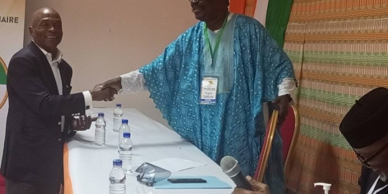 Me Georges N'goan président du CNO-Côte d'Ivoire. (DR)