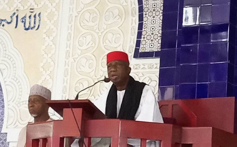 L'Imam principal de la mosquée d'Aghien, Aboubacar Coulibaly (Ph: Salif D. CHEICKNA)