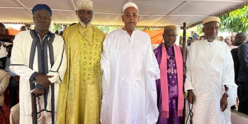 Les Imams de la région de la Mé ont prié pour le Président de la République et le Premier ministre. (PH DR)