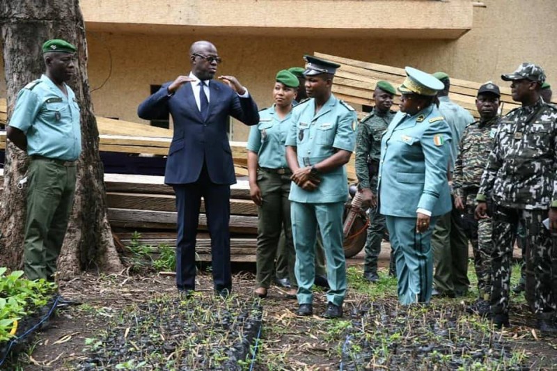 Le ministre Donwahi