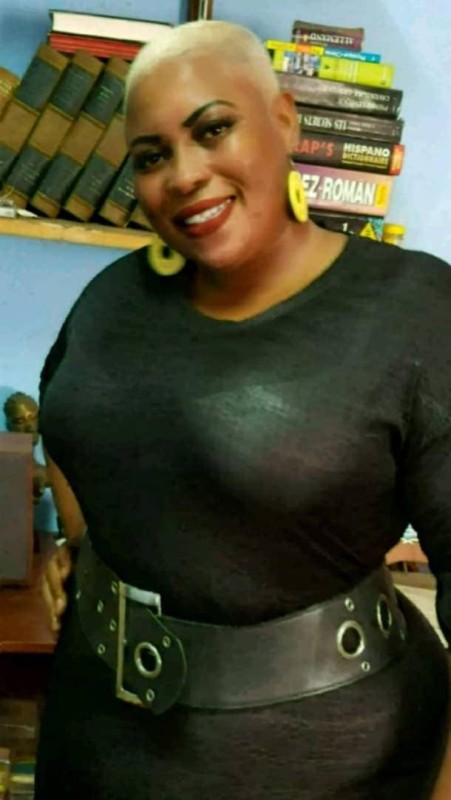 Régine Sessegnon, présidente de l’Ong Univers Académique, initiatrice du Gala du Livre. 