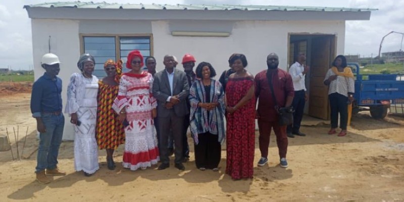 Le site du projet immobilier a été présenté au Dg des Ivoiriens de la diaspora.(DR)