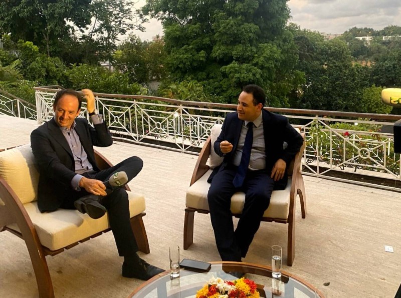 DG ENABEL ET L'AMBASSADEUR BELGE