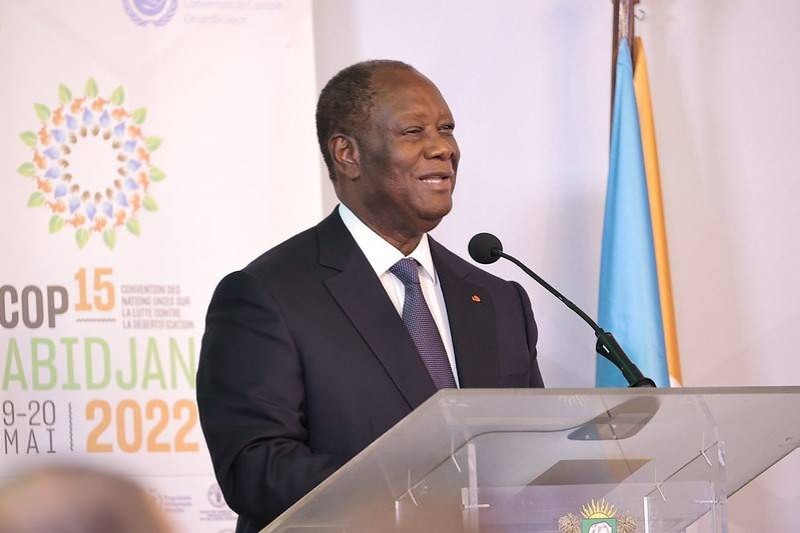 Le président Alassane Ouattara