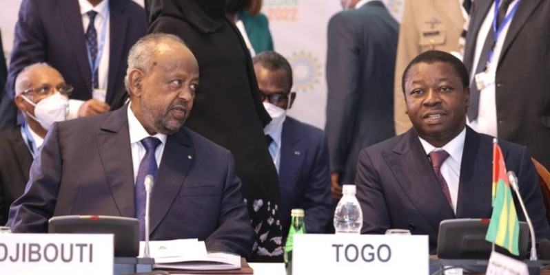 Les Présidents de la Djibouti et du Togo. (DR)