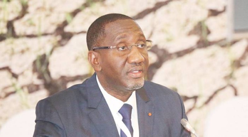 Souleymane Diarrassouba, ministre du Commerce, de l'Industrie et de la Promotion des Pme. (Ph: Poro Dagnogo)