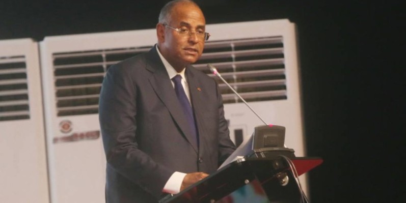 Le Premier ministre Patrick Achi a partagé sa vision sur la lutte contre la désertification. (Photo : Sébastien Kouassi)